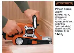 Bauhaus BLACK+DECKER Pásová bruska nabídka