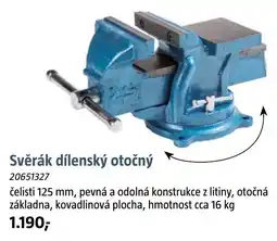 Bauhaus Svěrák dílenský otočný nabídka