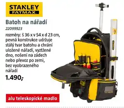 Bauhaus STANLEY Batoh na nářadí nabídka