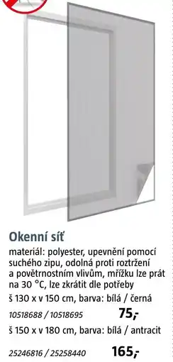 Bauhaus Okenní síť nabídka