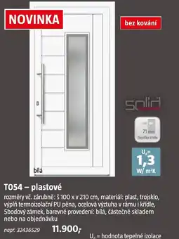 Bauhaus T054 - plastové nabídka