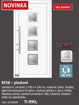 Bauhaus KF08 - plastové nabídka