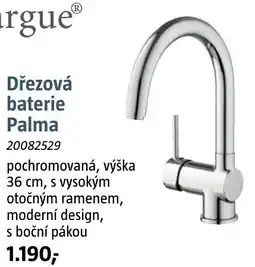 Bauhaus Dřezová baterie Palma nabídka