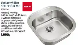 Bauhaus Vestavný dřez STYLO 1B X MC nabídka