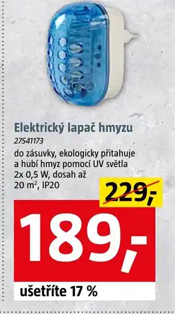 Bauhaus Elektrický lapač hmyzu nabídka