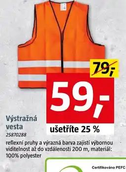 Bauhaus Výstražná vesta nabídka