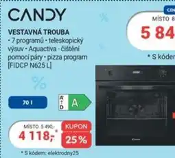 Planeo Elektro CANDY Vestavná trouba nabídka