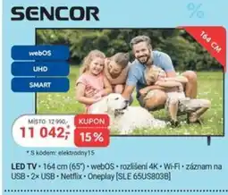 Planeo Elektro SENCOR LED TV nabídka
