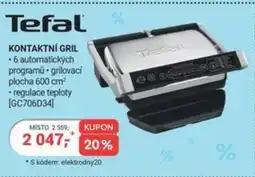 Planeo Elektro Tefal Kontaktní gril nabídka
