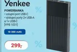 Planeo Elektro Yenkee Powerbanka nabídka