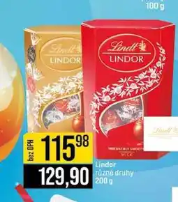 Jip Lindor různé druhy 200 g nabídka