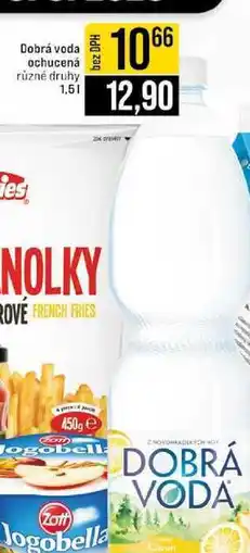 Jip Dobrá voda ochucená různé druhy 1,5l nabídka