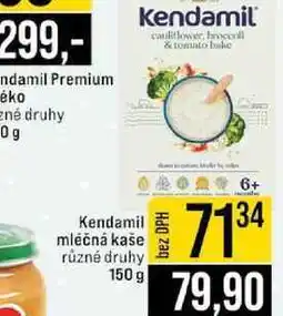 Kendamil mléčná kaše různé druhy 150 g