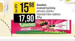 Jip Goodies ovesné tyčinky jahoda+jablko mandarinka+jablko 23 g nabídka