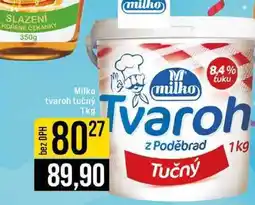 Jip Milko tvaroh tučný 1kg nabídka