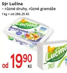 Žabka Sýr Lučina nabídka