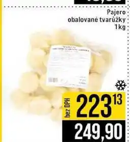 Jip Pajero obalované tvarůžky 1 kg nabídka