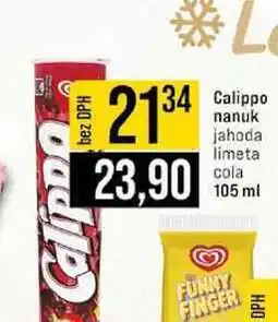 Jip Calippo nanuk jahoda limeta cola 105 ml nabídka