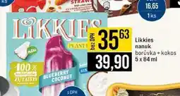 Jip Likkies nanuk borůvka+kokos 5 x 84 ml nabídka