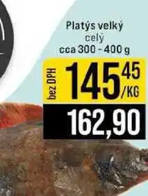 Jip Platys velký celý cca 300-400 g nabídka