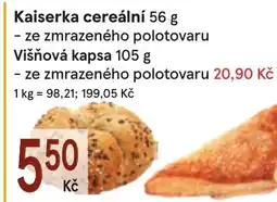 Žabka Kaiserka cereální nabídka