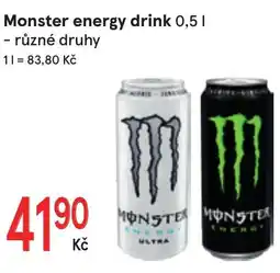 Žabka Monster energy drink nabídka