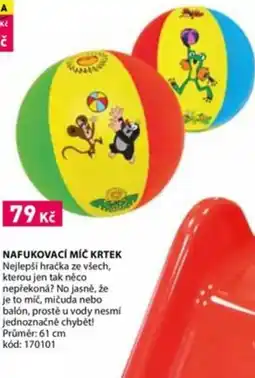 Wiky Nafukovací míč krtek nabídka
