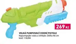 Wiky Velká pumpovací vodní pistole nabídka
