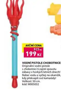 Wiky Vodní pistole chobotnice nabídka