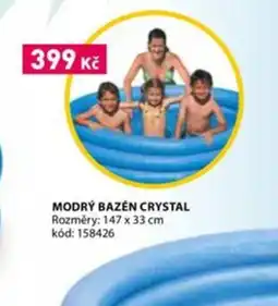 Wiky Modrý bazén crystal nabídka
