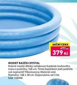 Wiky Modrý bazén crystal nabídka
