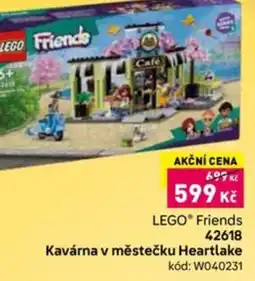 Wiky LEGO® Friends 42618 Kavárna v městečku Heartlake nabídka
