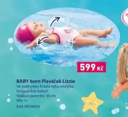 Wiky BABY born Plaváček Lizzie nabídka