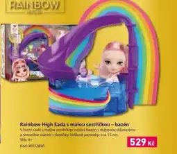 Wiky Rainbow High Sada s malou sestřičkou – bazén nabídka