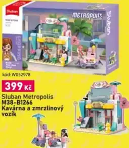Wiky Sluban Metropolis M38-B1266 Kavárna a zmrzlinový vozík nabídka
