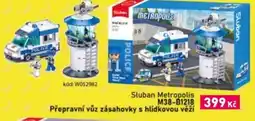 Wiky Sluban Metropolis M38-B1218 Přepravní vůz zásahovky s hlídkovou věží nabídka