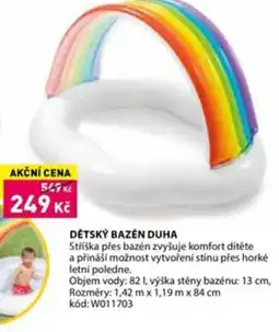 Wiky Dětský bazén duha nabídka