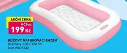 Wiky Růžový nafukovací bazén nabídka
