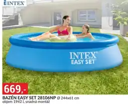 Baumax Bazén easy set 28106np nabídka