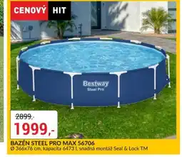Baumax Bazén steel pro max 56706 nabídka