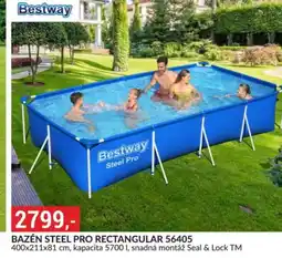 Baumax Bazén steel pro rectangular nabídka