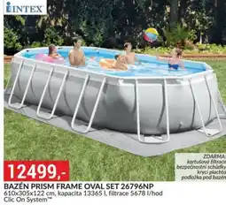 Baumax Bazén prism frame oval set nabídka