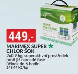 Baumax Marimex super chlor šok nabídka