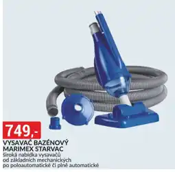 Baumax Vysavač bazénový marimex starvac nabídka