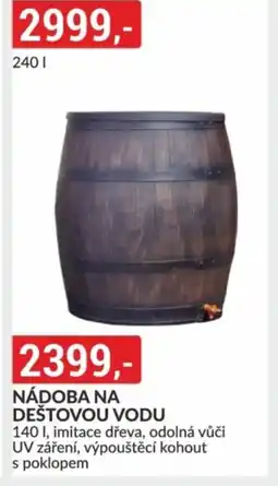 Baumax Nádoba na deštovou vodu nabídka