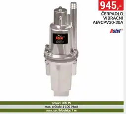 Baumax Čerpadlo vibrační ae9cpv30-30a nabídka