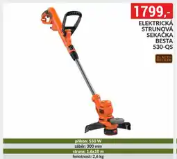 Baumax BLACK+ DECKER Elektrická strunová sekačka besta nabídka