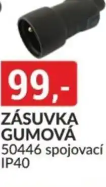 Baumax Zásuvka gumová 50446 spojovací IP40 nabídka