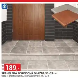 Baumax Španělská schodová dlažba nabídka