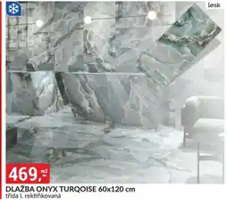 Baumax Dlažba onyx turqoise nabídka